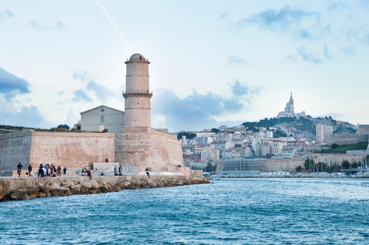 vue mer et ville de Marseille